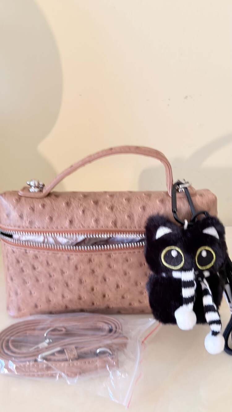 Pattern PU Leather Clutch Bag Women Trendy Make Up Handbag Purse Bag